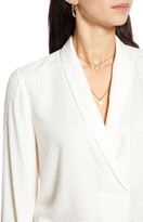 Thumbnail for your product : Treasure & Bond Shawl Collar Texture Top