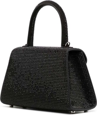 ショルダーバッグ・ポシェット Self-Portrait Black Rhinestone Mini Bow BagRS24-322-B-OS Black Rhinestone Mini Bow Bag – self-portrait-US