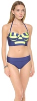 Thumbnail for your product : Splendid Marcel Stripe Bustier Bikini Top