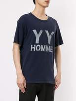 Thumbnail for your product : Yohji Yamamoto Pre-Owned YY Home print T-shirt