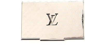 louis vuitton metal card holder