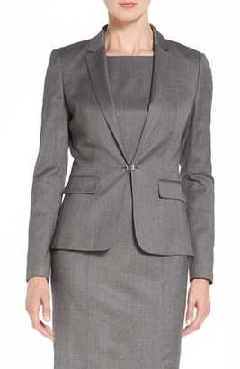 BOSS Women's 'Jaflink' Stretch Wool Blend Suit Jacket