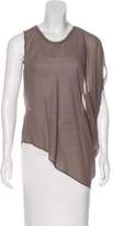 Thumbnail for your product : Helmut Lang Silk Draped Top