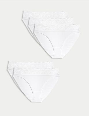 Body by M&S 3pk Body Soft™ High Waisted Brazilian Knickers - ShopStyle  Lingerie