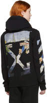 Thumbnail for your product : Off-White Off White Black Diag Multicolor Zipped Hoodie