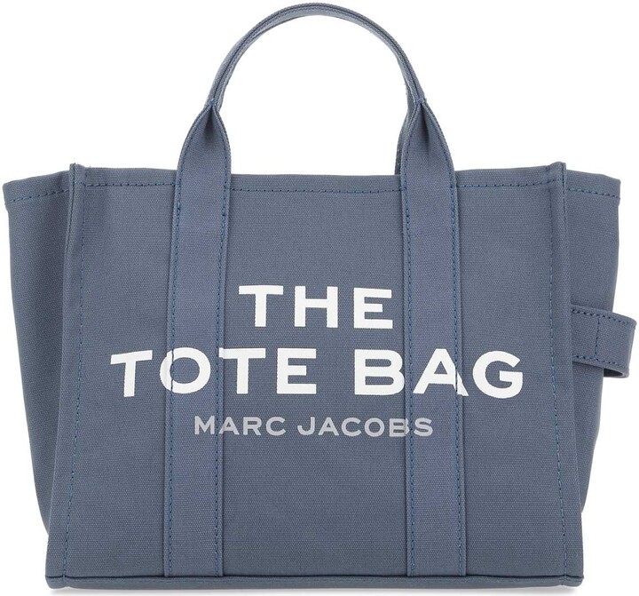 Marc Jacobs Air Force Blue Canvas Medium The Tote Bag Handbag