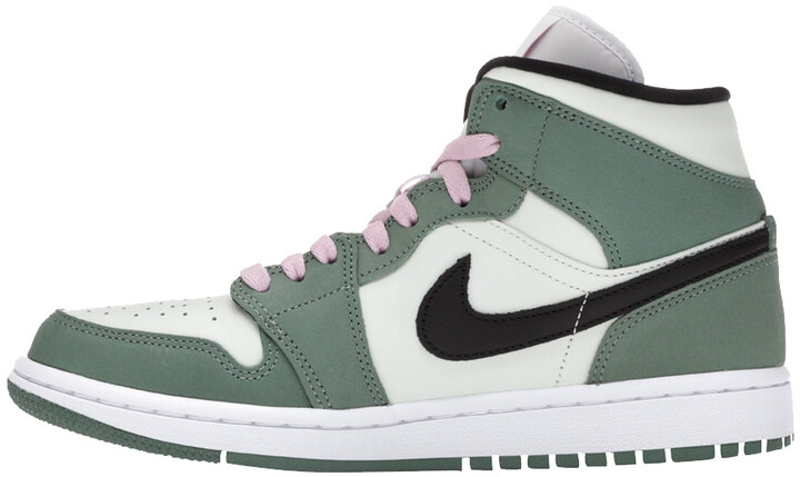 Nike Jordan 1 Mid Dutch Green Sneakers Size US 7W (EU 38) - ShopStyle