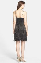 Thumbnail for your product : Adrianna Papell Beaded Fringe Blouson Dress