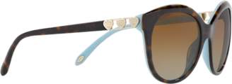 Tiffany & Co. Tortoise Round Sunglasses