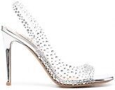 Thumbnail for your product : Alexandre Vauthier Clara crystal-embellished sandals