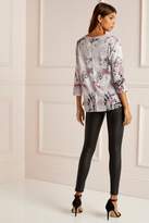 Thumbnail for your product : Next Lipsy Floral Boat Neck Top - 6