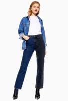 Thumbnail for your product : Topshop Blue Black Colour Block Jeans