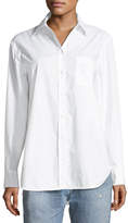 Thumbnail for your product : Equipment Kenton Button-Front Poplin Shirt