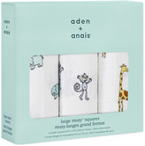 Thumbnail for your product : Aden Anais aden + anais Cotton Muslin Squares 3-Pack Jungle Jam