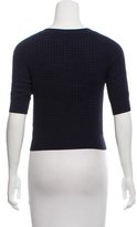 Thumbnail for your product : Carven Knit Short Sleeve Top