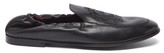 Thumbnail for your product : Dolce & Gabbana Ariosto Elasticated Leather Loafers - Black