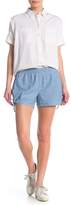 Thumbnail for your product : Madewell Pull-On Side Tie Chambray Shorts