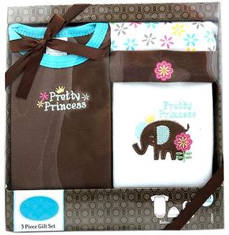 Bassket.com 3 Pcs Baby Gift Set For Boys Or Girls 0/6 Months