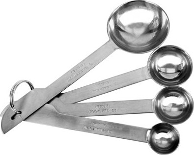 Thunder Group Inc 5-Pieces Stainless Steel Measuring Spoon Set