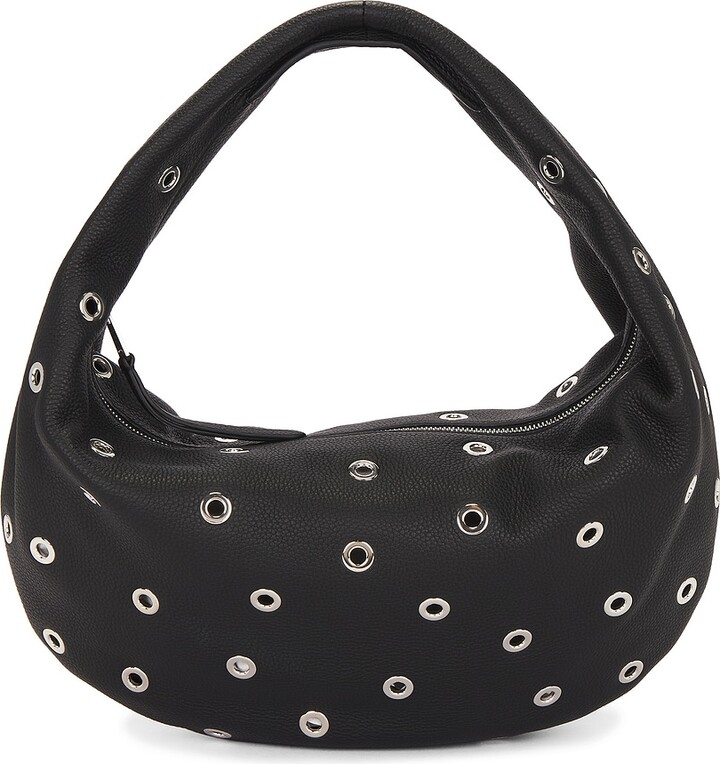 KHAITE Olivia Medium Hobo Bag in Black