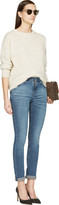 Thumbnail for your product : Nudie Jeans Blue Faded High Kai Jeans