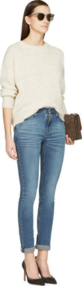 Nudie Jeans Blue Faded High Kai Jeans