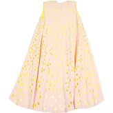 Thumbnail for your product : Christian Dior Openwork Dress In Pale Pink And Fluorescent Yellow