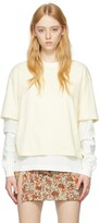 Thumbnail for your product : Ambush Off-White Cotton Long Sleeve T-Shirt