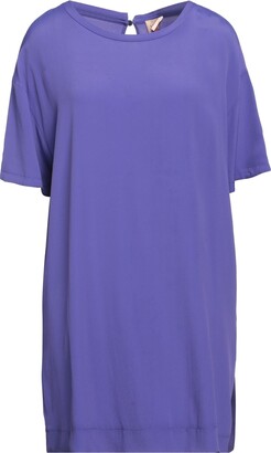 MÊME ROAD Mini Dress Purple