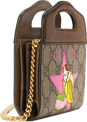 Gucci Bananya print mini bag - ShopStyle Wallets & Card Holders