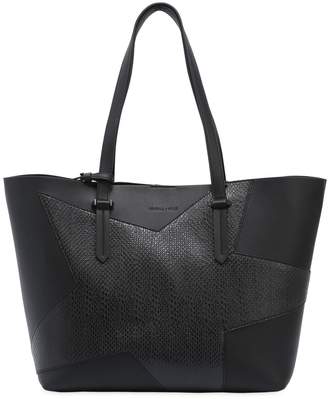 KENDALL + KYLIE Izzy Star Textured Faux Leather Tote Bag