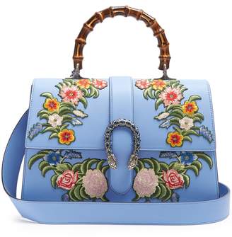 Gucci Dionysus large floral-embroidered leather tote