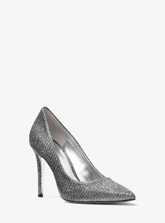 michael kors claire chain mesh pump