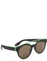 Thumbnail for your product : Givenchy Rubber Aviator Sunglasses