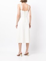 Thumbnail for your product : Rebecca Vallance Calla V-Wire midi dress
