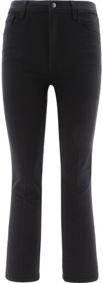 J Brand Franky High-Rise Cropped Boot Cut Jeans