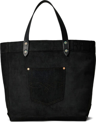 Ralph Lauren RRL Ranch Suede Tote - ShopStyle