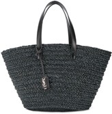 Thumbnail for your product : Saint Laurent medium Panier woven-style bag