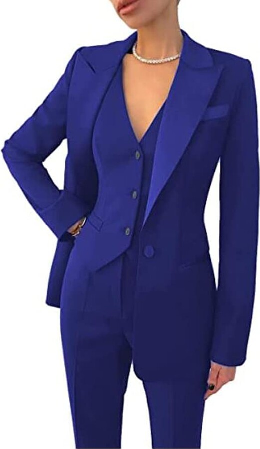 royal blue dress jacket womens