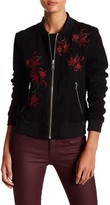 Thumbnail for your product : Andrew Marc Elie Suede Bomber Jacket