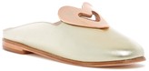 Thumbnail for your product : Ivy Kirzhner Heartbeat 18K Gold Plated Accent Slip-On Mule