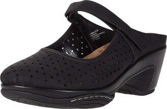 Rialto Women's Vinto Clog Black/Sueded/Smooth Size 6M