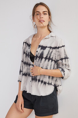 Cloth & Stone Tie-Dye Buttondown By in Assorted Size XS