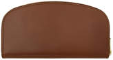 Thumbnail for your product : A.P.C. Brown Demi-Lune Continental Wallet