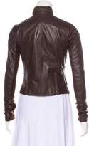 Thumbnail for your product : Veda Leather Zip-Up Jacket