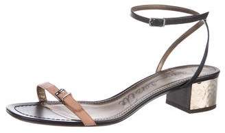 Lanvin Embellished Ankle-Strap Sandals
