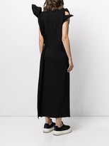 Thumbnail for your product : Yohji Yamamoto Structured Draped Column Dress