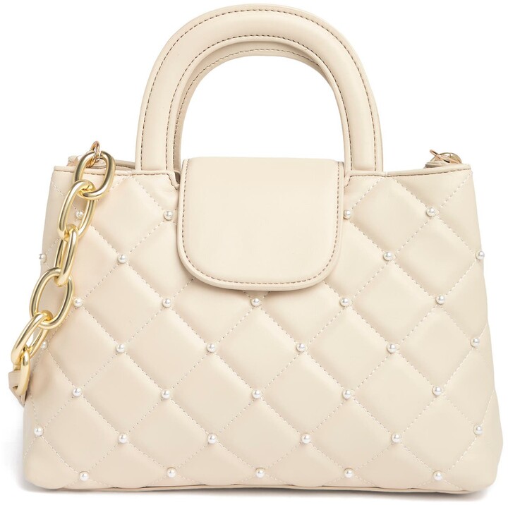 NEW Barbie Princess Adventure Pearl White Quilted Look Handbag ~ Bag 