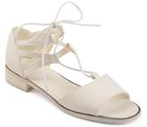 Thumbnail for your product : Brinley Co. Brinley Womens Faux Nubuck Criss-cross Lace-up Sandals