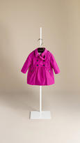Thumbnail for your product : Burberry Skirted Taffeta Trench Coat